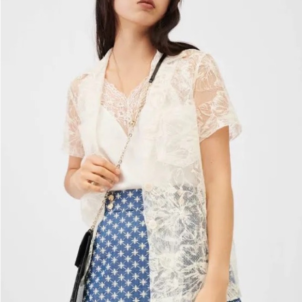 Maje Organza Top